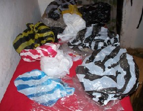 Recyclage déchets en objets destinés à être réutilisés